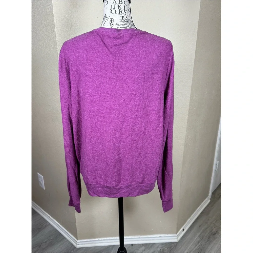 Wildfox‎ Plum V-Neck Sweater
